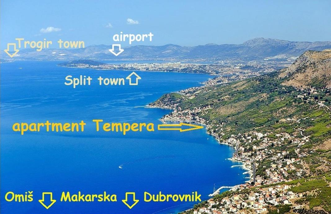Apartments Tempera By The Beach Split Kültér fotó